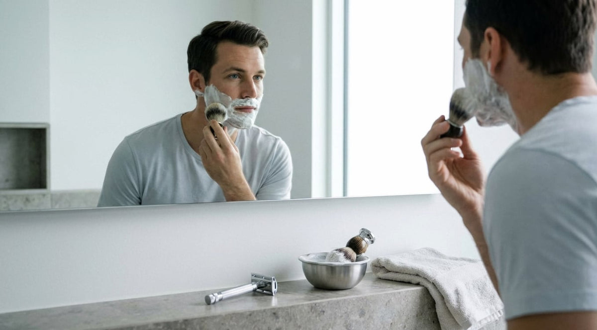 Raser avec peau sensible : routine avant / pendant / après