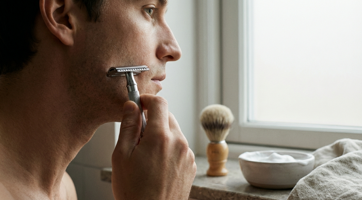 Angle de rasage : comment le trouver sans te couper